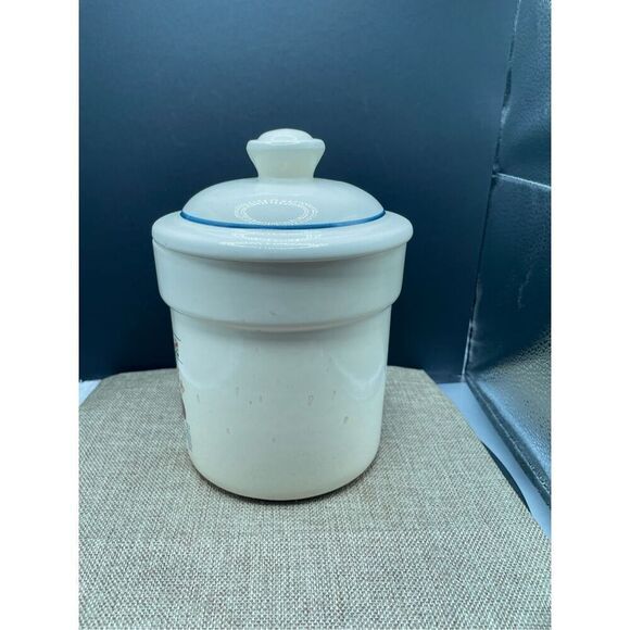 Vintage Craft USA Ceramic The Cook's Nook Coffee Canister Cookie Crock - Picture 2 of 7
